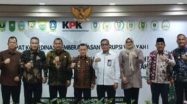 Rapat Koordinasi Penguatan Sinergi Dengan KPK ( Fhoto Humas )