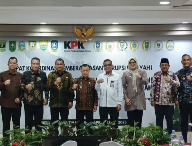 Rapat Koordinasi Penguatan Sinergi Dengan KPK ( Fhoto Humas )
