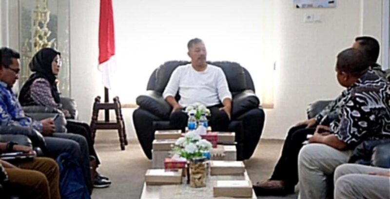 Pertemuan Bupati Kerinci dan TNKS