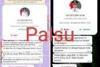 Penipuan Mencatut Nama Bupati dan Wakil Bupati 