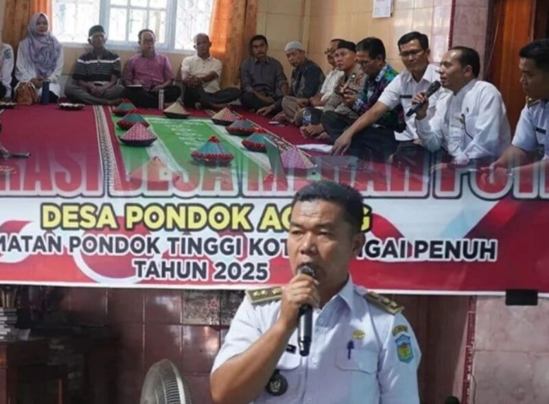 Musyawarah Pembentukan Koperasi Merah Putih Dihadiri oleh Camat Pondok Tinggi beserta jajaran