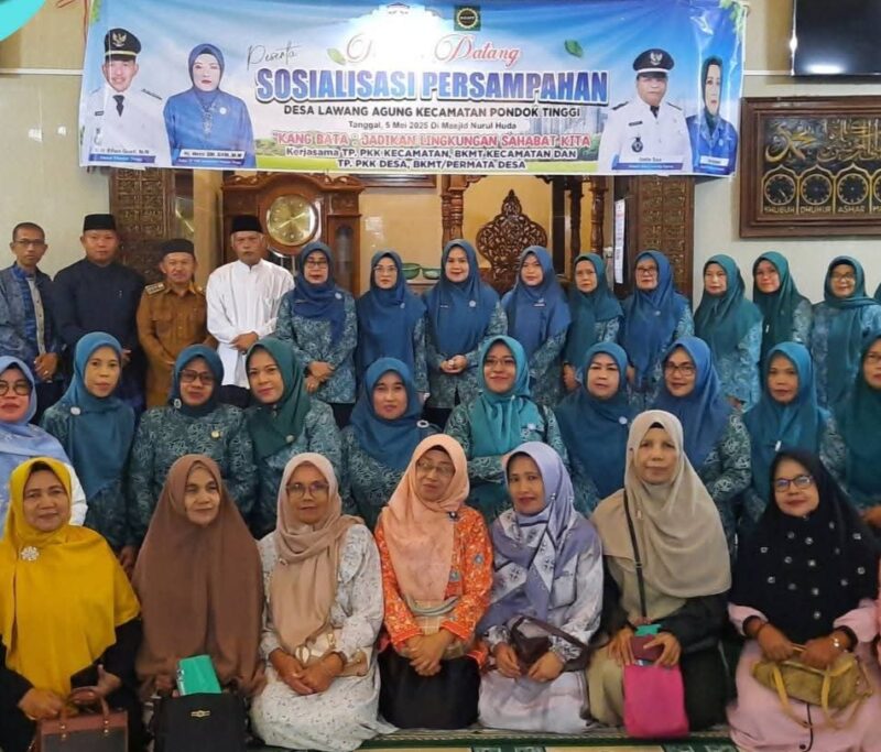Wakil Walikota Sungai penuh Azhar Hamzah Menghadiri Sosialisasi Sampah 