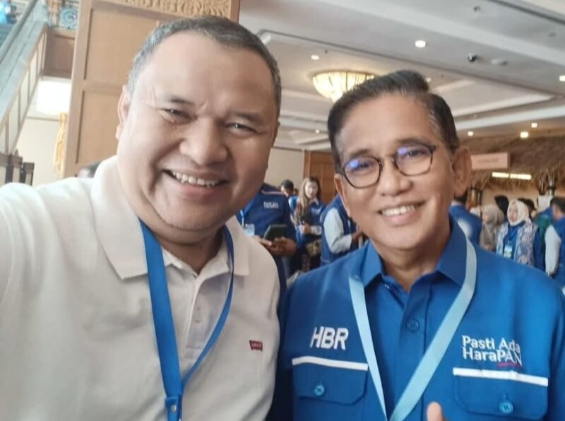 Politisi PAN Adharianto dan H .Bakri
