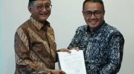 Wako Alfin proposal langsung kepada Menteri PUPR, Ir. Dody Hanggodo, M.P.E.( Foto Humas Pemkot)