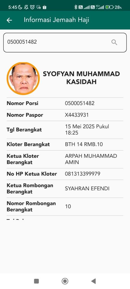 Calon Jamaah Haji Kota Sungai Penuh Meninggal Dunia
