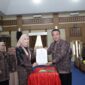 Acara Pengukuhan Forum Kota Sehat di Aula kantor Wali Kota Sungai Penuh