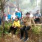 Wako Alfin Gotong Royong di Taman Bunga Puti Snang