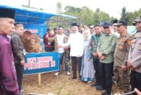 Penyerahan Sapi Qurban Bantuan Presiden RI Secara Simbolis Oleh Bupati Kerinci