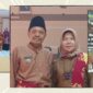 Kepala Desa Talang Lindung, Zulfajri, SH, bersama jajaran dan warga usai diumumkan sebagai wakil Provinsi Jambi dalam Lomba Desa Tingkat Nasional
