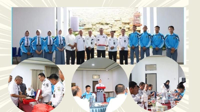 Wali Kota Sungai Penuh, Alfin, S.H., melepas secara resmi anggota Paskibraka Kota Sungai Penuh untuk tingkat Nasional dan Provinsi Jambi, Tahun 2025 ( Humas Pemkot)