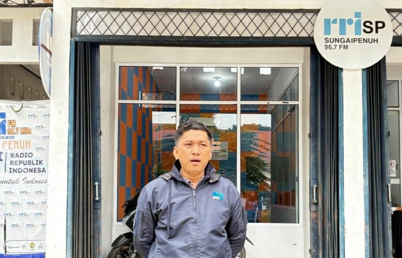 Kordinator RRI Sungai Penuh, Renold Isra Putra, SE,