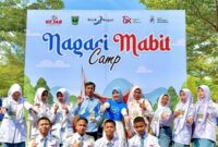 SMAN 1 Solsel mewakili Kabupaten Solok Selatan dalam Mabit Camp Bank Nagari di Padang, 25–26 Juli 2025.