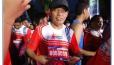 Wakil Walikota Sungai Penuh, Azhar Hamzah, menghadiri Presisi Merdeka Run 2025 di Lapangan Kantor Gubernur Jambi, Minggu (3/8).