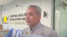 H. Aslori Ilham, Humas KMH, menjelaskan soal penyaluran kompensasi warga terdampak PLTA Kerinci.