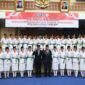 Pengukuhan anggota Paskibraka Kota Sungai Penuh Tahun 2025 oleh Walikota Alfin, SH.