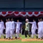 Tangkapan layar video viral terkait Paskibraka di Papua Barat Daya yang berjuang keras selesaikan tugas pengibaran Bendera Merah Putih dalam rangka peringatan HUT RI ke-80. (Instagram.com/@perspekshit)