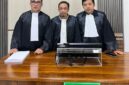 Tiga kuasa hukum Don Fitri Jaya hadir di ruang sidang.