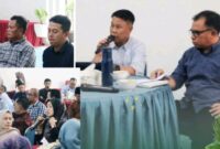 Sekda Alpian memimpin rapat persiapan menghadapi verifikasi Kabupaten/Kota Sehat Nasional 2025 di Rumah Dinas Walikota Sungai Penuh, Sabtu (13/9/2025).
