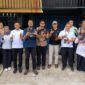 Ketua Tim Penilai Adipura, Novan Arista, bersama rombongan meninjau Bank Sampah Lindung Berseri di Desa Talang Lindung, Sungai Penuh, Rabu (3/9/2025).