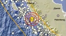 Informasi gempa bumi 5,2 SR Mukomuko dari BMKG, tanpa potensi tsunami.