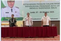 Wawako Azhar Hamzah Pada Pembukaan Bimtek Ketahanan Pangan Di Hotel Abadi,Jambi