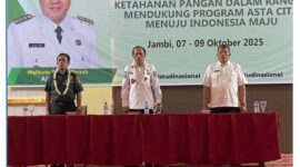 Wawako Azhar Hamzah Pada Pembukaan Bimtek Ketahanan Pangan Di Hotel Abadi,Jambi