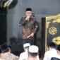 Wako Alfin dan Wawako Azhar Hamzah saat Safari Jumat di Masjid Manarul Huda, Desa Tanjung Muda, Kecamatan Hamparan Rawang, Jumat (17/10/2025).