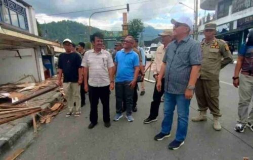 Wako Alfin Tinjau Pembongkaran Pasar Beringin Jaya