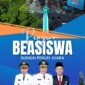 Wali Kota Alfin bersama Wakil Wali Kota Azhar Hamzah saat peluncuran Program Beasiswa Sungai Penuh Juara 2025.