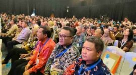 Wali Kota Sungai Penuh, Alfin SH, saat menghadiri Rakornas Kepegawaian BKN Tahun 2025 di Jakarta.