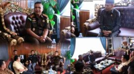 Ketua dan Wakil Ketua DPRD menerima kunjungan Kepala Kejaksaan Negeri. Sungai Penuh