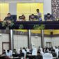 Rapat Gabungan DPRD Kota Sungai Penuh saat penyampaian laporan pembahasan Raperda APBD 2026.