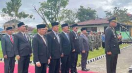 Emrizal bersama Forkopimda Sungai Penuh mengikuti upacara Hari Pahlawan 2025