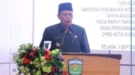 Azhar Hamzah jawab pandangan umum DPRD Sungai Penuh