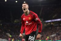 Benjamin Sesko kembali menjadi penentu Manchester United sebagai pemain pengganti. (Foto: Mark Cosgrove/News Images/Sipa U/News Images)