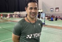 Pelatih ganda putri Indonesia, Karel Mainaky, memimpin latihan intensif persiapan menuju All England 2026 di Pelatnas PBSI Cipayung, Jakarta Timur.