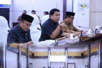 Rapat Bamus DPRD Kota Sungai Penuh membahas jadwal kegiatan 2026 ( foto Humas DPRD Sungai penuh)