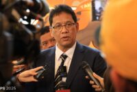 Menteri Keuangan Purbaya Yudhi Sadewa menjelaskan kondisi APBN di tengah dampak perang Timur Tengah, Jakarta.