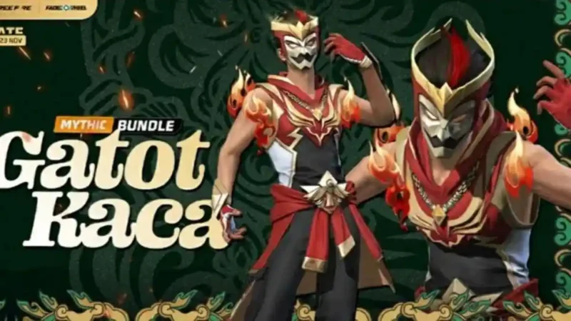 Bundle Gatot Kaca di Free Fire, klaim kode redeem terbaru 6 Maret 2026 untuk mendapatkan hadiah eksklusif