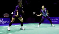 Pasangan ganda putri Indonesia, Febriana Dwipuji Kusuma/Meilysa Trias Puspitasari, melaju ke babak berikutnya setelah menang pada laga pertama Swiss Open 2026 di Basel, Swiss.