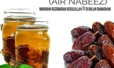Nabeez Minuman Sunnah Penambah Energi Saat Puasa Ramadan