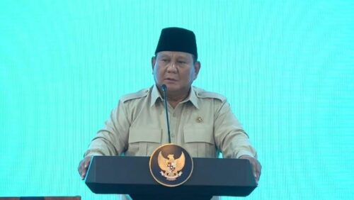 Presiden Prabowo Subianto saat meresmikan 218 jembatan secara virtual dan menyoroti kinerja sebagian pejabat pemerintahan.