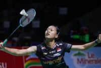 Putri Kusuma Wardani melaju ke final Swiss Open 2026 setelah mengalahkan Nozomi Okuhara dua gim langsung di Basel, Swiss.