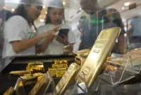 Harga emas Antam turun Rp 65.000 menjadi Rp 2.857.000 per gram pada 3 April 2026