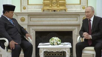 Presiden RI Prabowo Subianto bertemu Presiden Rusia Vladimir Putin di Kremlin, Moskow, untuk memperkuat kerja sama strategis kedua negara.