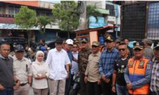 Wawako Sungai Penuh Tinjau Penataan Pasar Tanjung Bajure