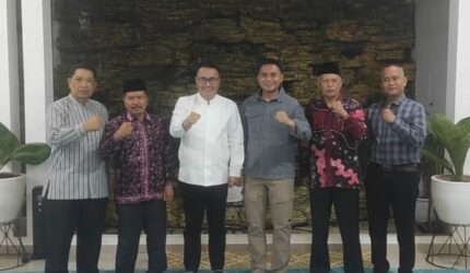 Wali Kota Sungai Penuh menerima kunjungan Dandenpom II/2 Jambi di rumah dinas