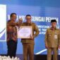 Wali Kota Alfin mengikuti peresmian Pos Bantuan Hukum desa dan kelurahan se-Provinsi Jambi di Auditorium Rumah Dinas Gubernur Jambi, Selasa (28/4).