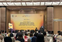 Narendra Jatna membahas risiko bisnis BUMN di era KUHP baru. ANTARA/Laily Rahmawaty