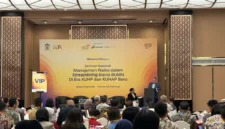 Narendra Jatna membahas risiko bisnis BUMN di era KUHP baru. ANTARA/Laily Rahmawaty